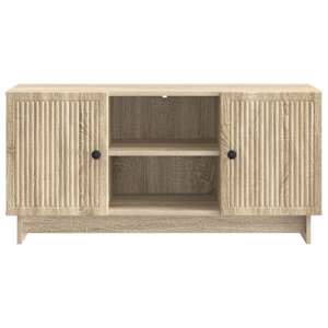 Televizní skříň 102 x 34,5 x 50 cm Dub sonoma Kompozitní dřevo - obrázek 6