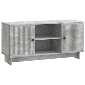 Televizní skříň 102 x 34,5 x 50 cm Betonově šedá - obrázek 1