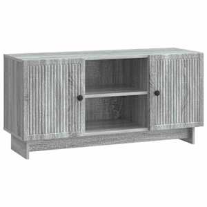 TV omarica Siva Sonoma 102 x 34,5 x 50 cm Konstruiran les