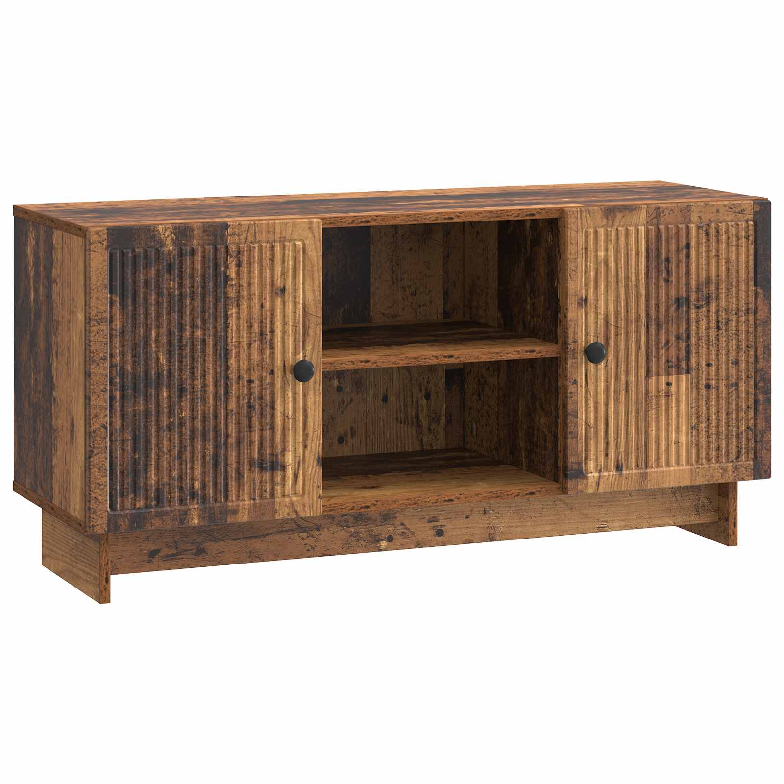 vidaXL Cabinet TV 102 x 34,5 x 50 cm Lemn vechi Lemn prelucrat