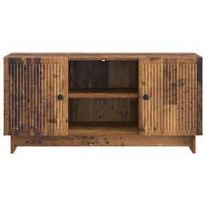 Televizní skříň 102 x 34,5 x 50 cm Staré dřevo Kompozitní dřevo - obrázek 4