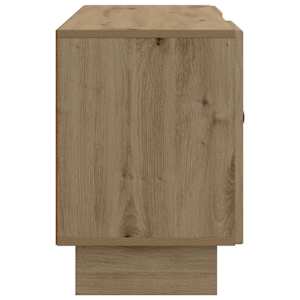 Televizní skříň 102 x 34,5 x 50 cm Dub artisan Kompozitní dřevo - obrázek 7