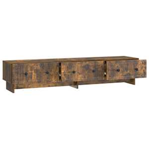 Televizní skříň Kouřový dub 147 x 34,5 x 30 cm Kompozitní dřevo - obrázek 5