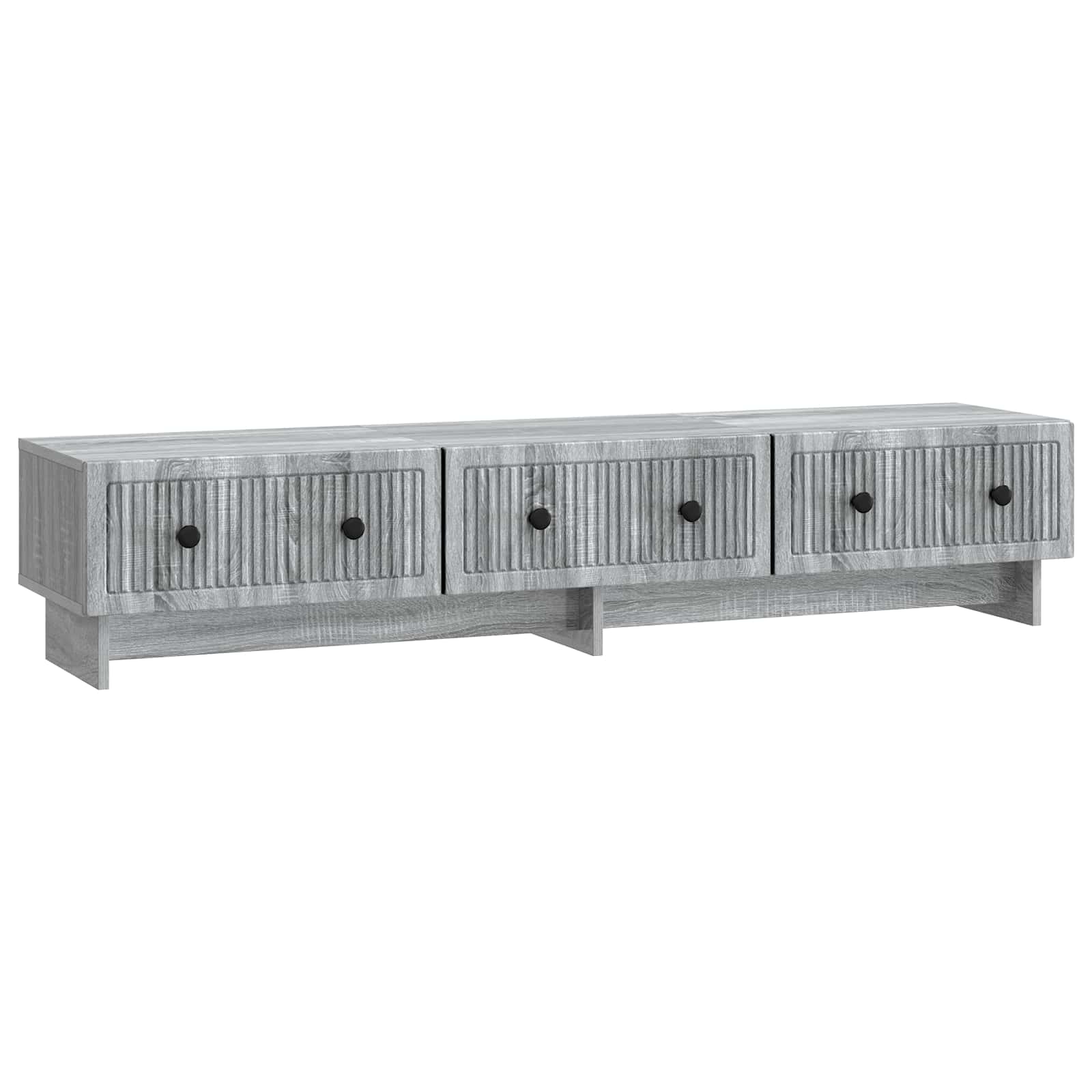 vidaXL Cabinet TV Sonoma gri 147 x 34,5 x 30 cm Lemn prelucrat