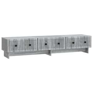TV omarica Siva Sonoma 147 x 34,5 x 30 cm Inženirski les