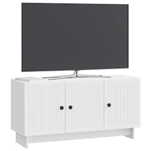 Televizní skříň Bílá 99 x 34,5 x 50 cm Kompozitní dřevo - obrázek 3