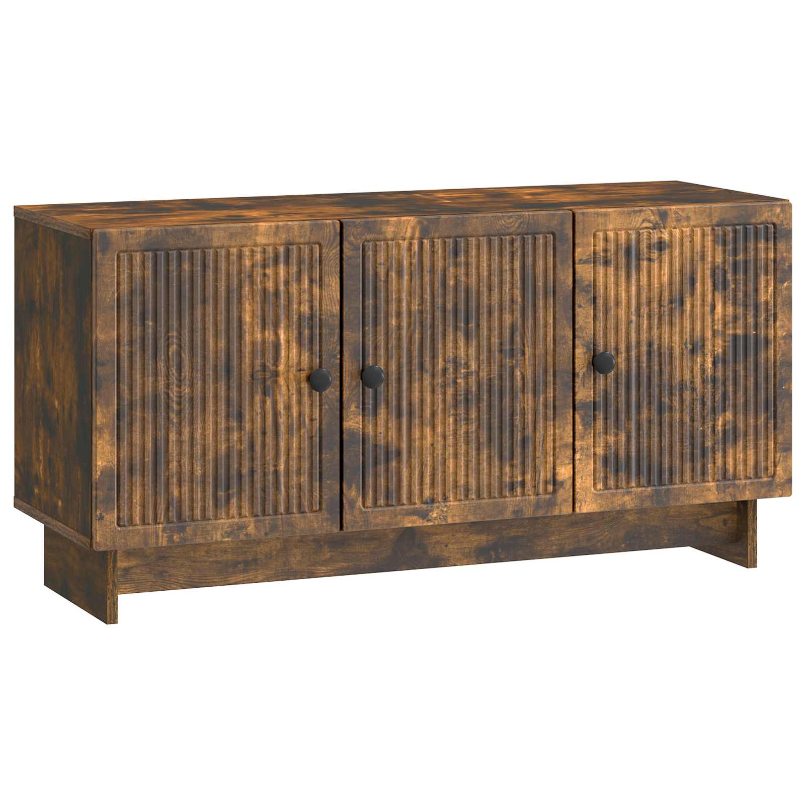 vidaXL Cabinet TV Stejar fumuriu 99 x 34,5 x 50 cm Lemn prelucrat