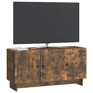 Televizní skříň Kouřový dub 99 x 34,5 x 50 cm Kompozitní dřevo - obrázek 3