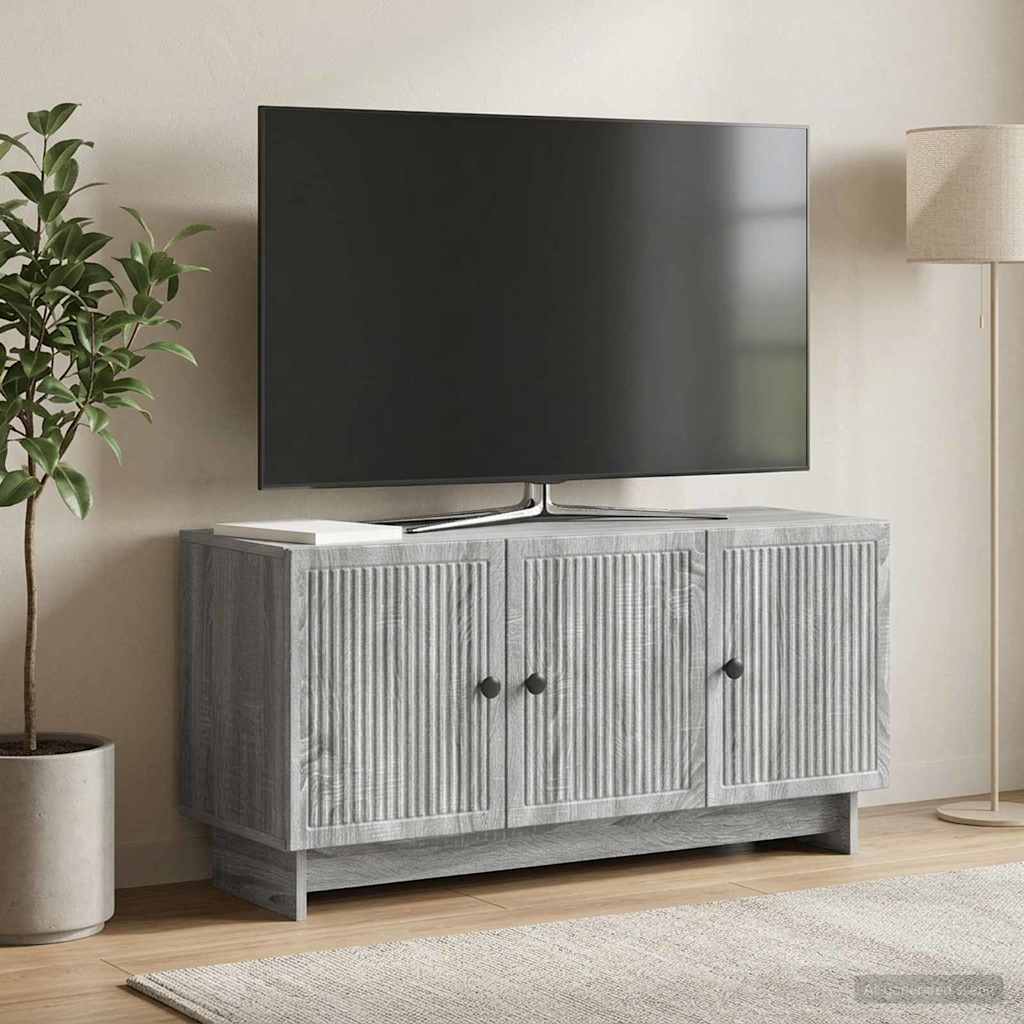 vidaXL Cabinet TV Sonoma gri 99 x 34,5 x 50 cm Lemn prelucrat