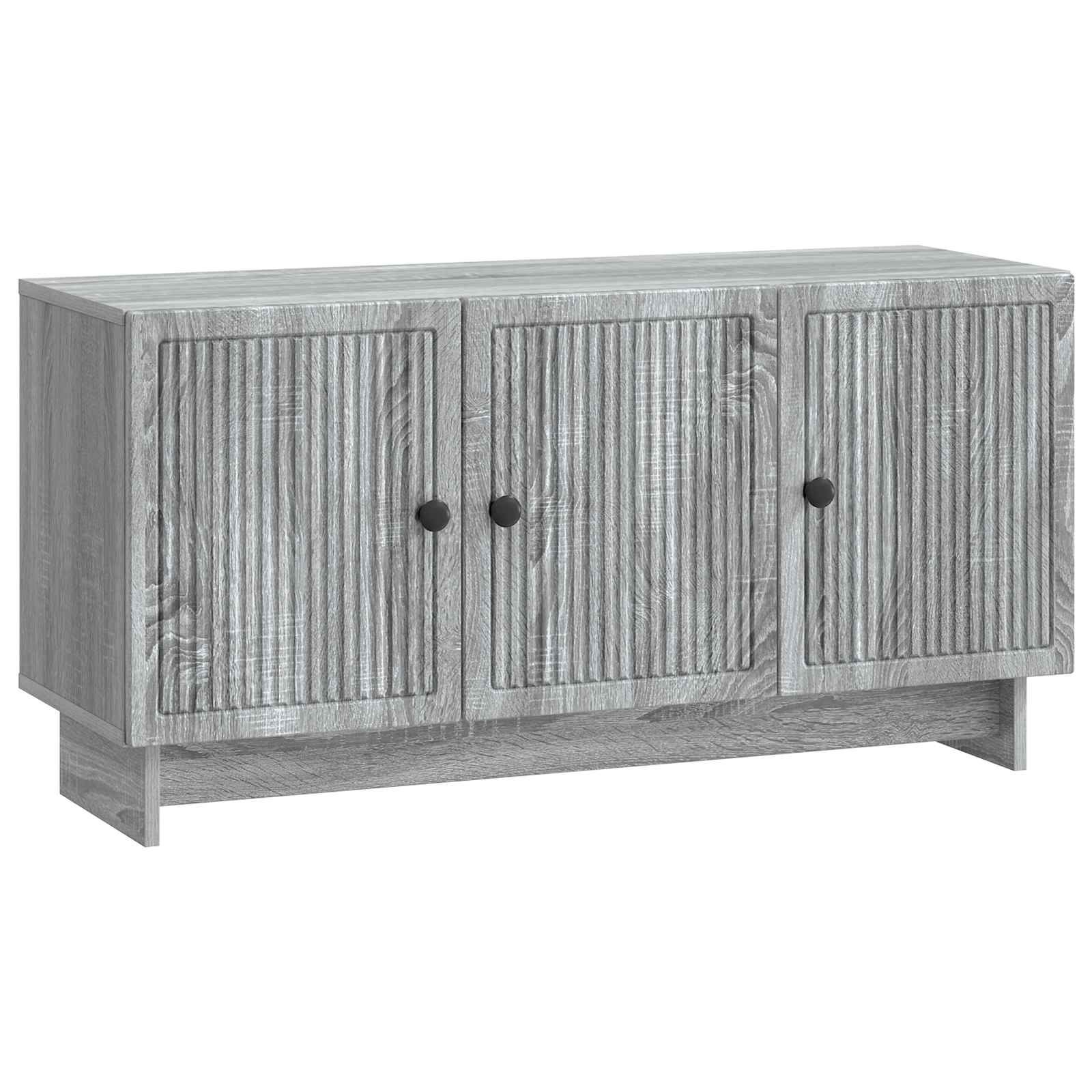 vidaXL Cabinet TV Sonoma gri 99 x 34,5 x 50 cm Lemn prelucrat