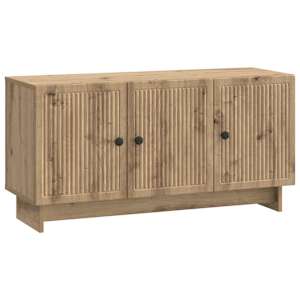 Televizní skříň 99 x 34,5 x 50 cm Dub artisan Kompozitní dřevo - obrázek 2