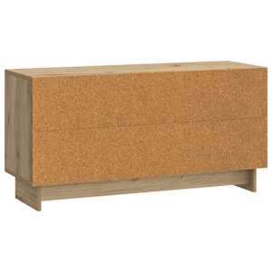 Televizní skříň 99 x 34,5 x 50 cm Dub artisan Kompozitní dřevo - obrázek 8