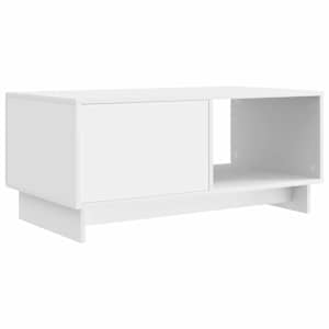 Konferenční stolek Bílá 90 x 50 x 40 cm Kompozitní dřevo - obrázek 6