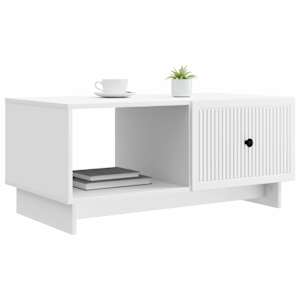 Konferenční stolek Bílá 90 x 50 x 40 cm Kompozitní dřevo - obrázek 2