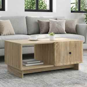 Klubska miza Sonoma hrast 90 x 50 x 40 cm Inženirski les