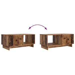 Konferenční stolek Staré dřevo 90 x 50 x 40 cm Kompozitní dřevo - obrázek 10