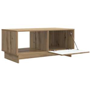 Konferenční stolek Dub artisan 90 x 50 x 40 cm Kompozitní dřevo - obrázek 4