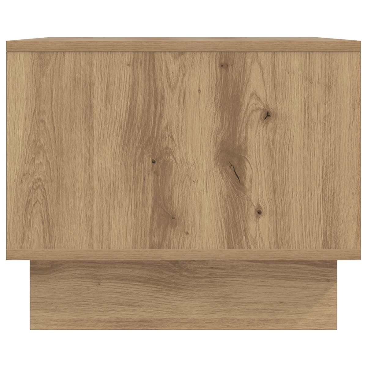 Sofabord 90 x 50 x 40 cm Konstrueret træ - Billede 6