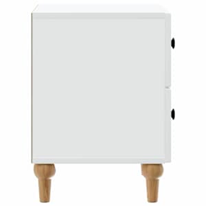 Noční skříňka 2 pcs Bílá 43 x 34,5 x 48 cm Kompozitní dřevo - obrázek 8