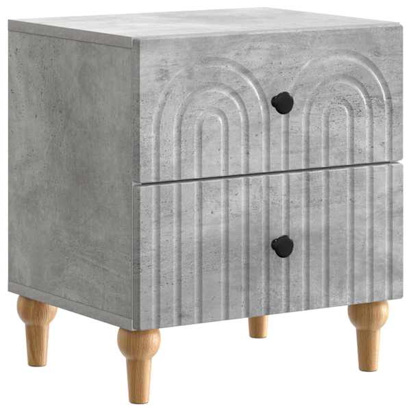 vidaXL &Ouml;&ouml;lambi kapp sahtliga Betoonhall 43 x 34,5 x 48 cm Tehispuit
