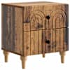 vidaXL &Ouml;&ouml;lambi kapp sahtliga Vana puit 43 x 34,5 x 48 cm Tehispuit