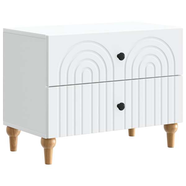 vidaXL &Ouml;&ouml;lambi kapp sahtliga Valge 62 x 34,5 x 48 cm Tehispuit
