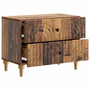 Noční skříňka Staré dřevo 62 x 34,5 x 48 cm Kompozitní dřevo - obrázek 4