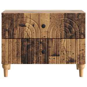 Noční skříňka Staré dřevo 62 x 34,5 x 48 cm Kompozitní dřevo - obrázek 5