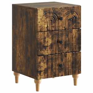 Nočna omarica Dimljen hrast 43x 41 x 66,5 cm Inženirski les