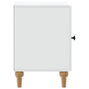 Noční skříňka 2 pcs Bílá 43 x 34,5 x 50 cm Kompozitní dřevo - obrázek 8