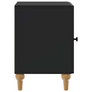Noční skříňka 2 pcs Černá 43 x 34,5 x 50 cm Kompozitní dřevo - obrázek 8