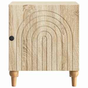 Noční skříňka 2 pcs Dub sonoma 43 x 34,5 x 50 cm - obrázek 7