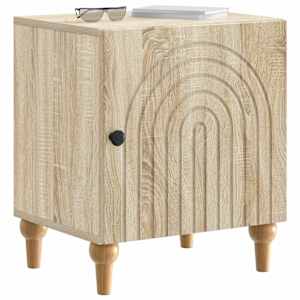 Noční skříňka 2 pcs Dub sonoma 43 x 34,5 x 50 cm - obrázek 3