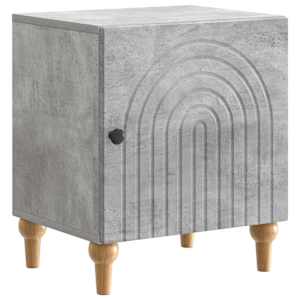 Noční skříňka 2 pcs Betonově šedá 43 x 34,5 x 50 cm - obrázek 5