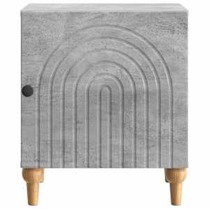 Noční skříňka 2 pcs Betonově šedá 43 x 34,5 x 50 cm - obrázek 7