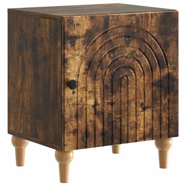 vidaXL &Ouml;&ouml;lambi kapp Suitsutatud tamm 43 x 34,5 x 50 cm Tehispuit