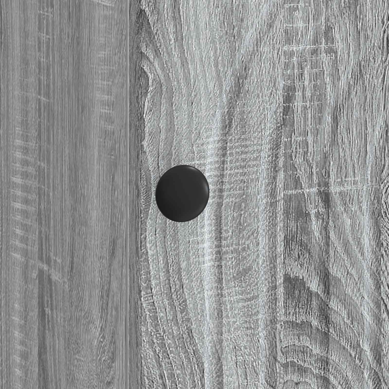 Nočna omarica Siva Sonoma 43 x 34,5 x 50 cm Inženirski les - slika 7