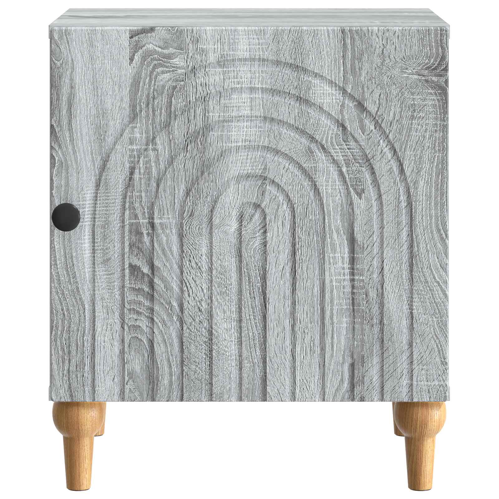 Nočna omarica Siva Sonoma 43 x 34,5 x 50 cm Inženirski les - slika 4