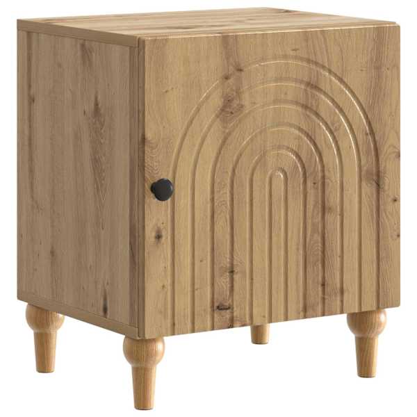 vidaXL &Ouml;&ouml;lambi kapp Artisan tamm 43 x 34,5 x 50 cm Tehispuit