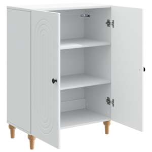 Servírovací skříň Bílá 66 x 34,5 x 90 cm Kompozitní dřevo - obrázek 5
