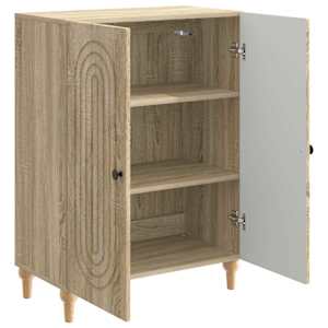 Servírovací skříň Dub sonoma 66 x 34,5 x 90 cm Kompozitní dřevo - obrázek 5