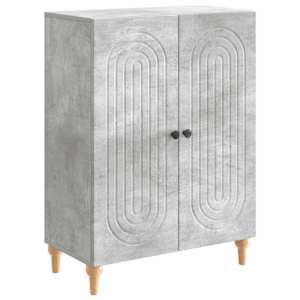 Servírovací skříň Betonově šedá 66 x 34,5 x 90 cm - obrázek 2