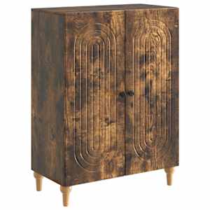 Servírovací skříň Kouřový dub 66 x 34,5 x 90 cm - obrázek 2