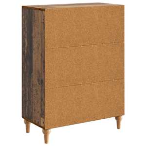Servírovací skříň Staré dřevo 66 x 34,5 x 90 cm - obrázek 8