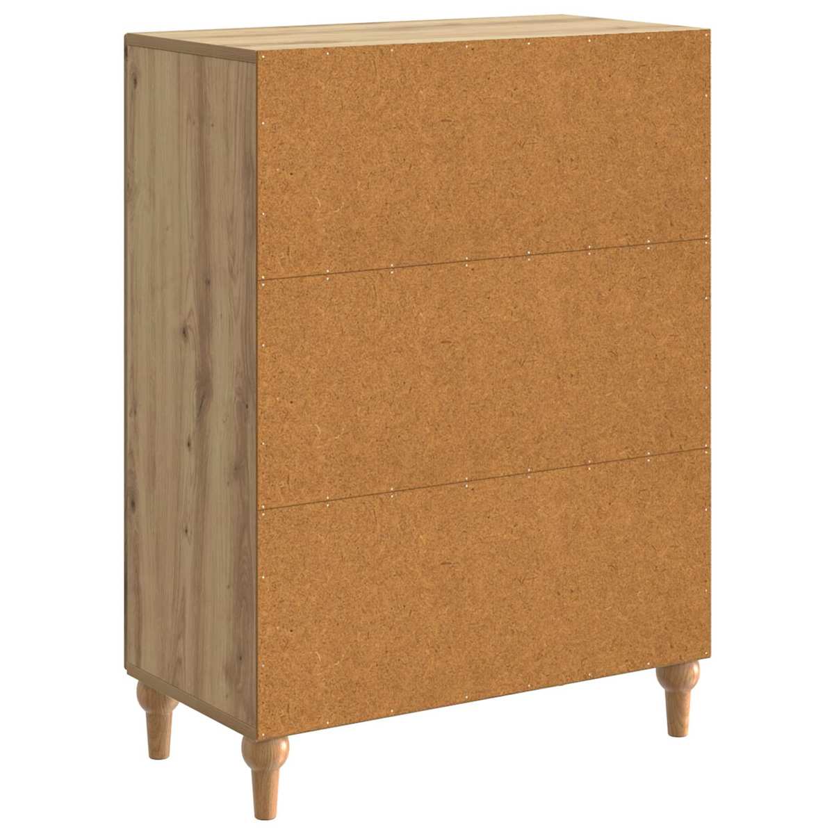 Sideboard 66 x 34,5 x 90 cm Konstrueret træ - Billede 8