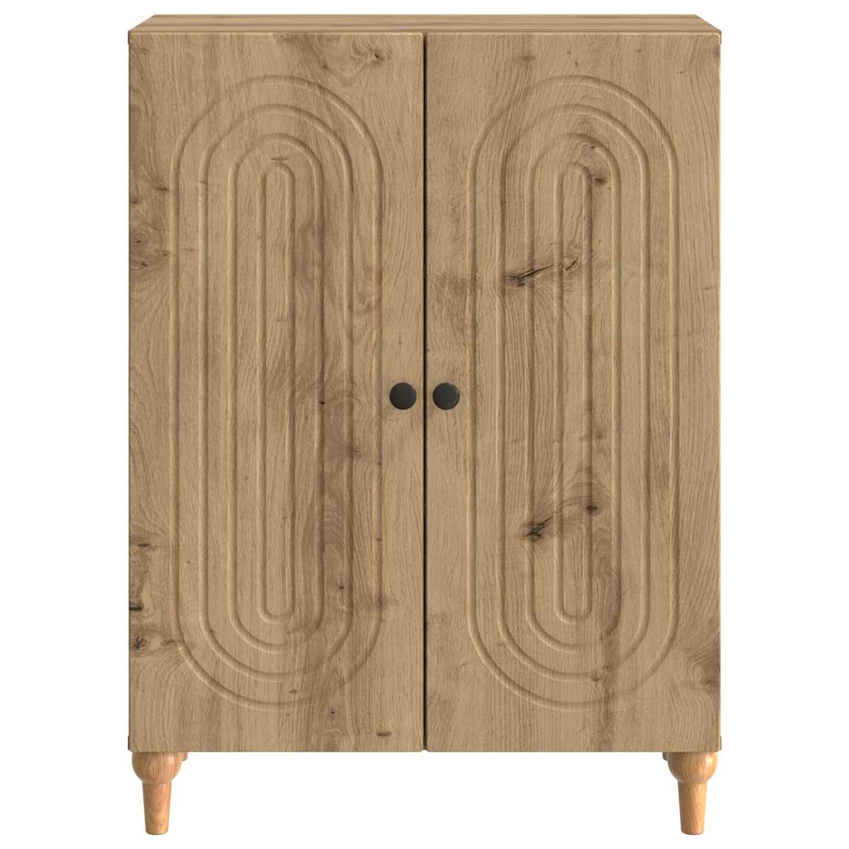 Sideboard 66 x 34,5 x 90 cm Konstrueret træ - Billede 6