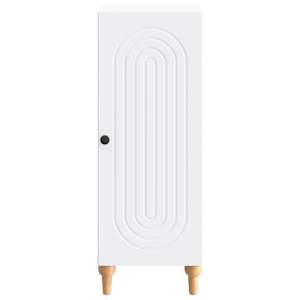 Servírovací skříň Bílá 33 x 34,5 x 90 cm Kompozitní dřevo - obrázek 4