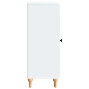 Servírovací skříň Bílá 33 x 34,5 x 90 cm Kompozitní dřevo - obrázek 5