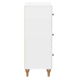 Skříň se zásuvkami Bílá s vysokým leskem 66 x 34,5 x 90 cm - obrázek 7