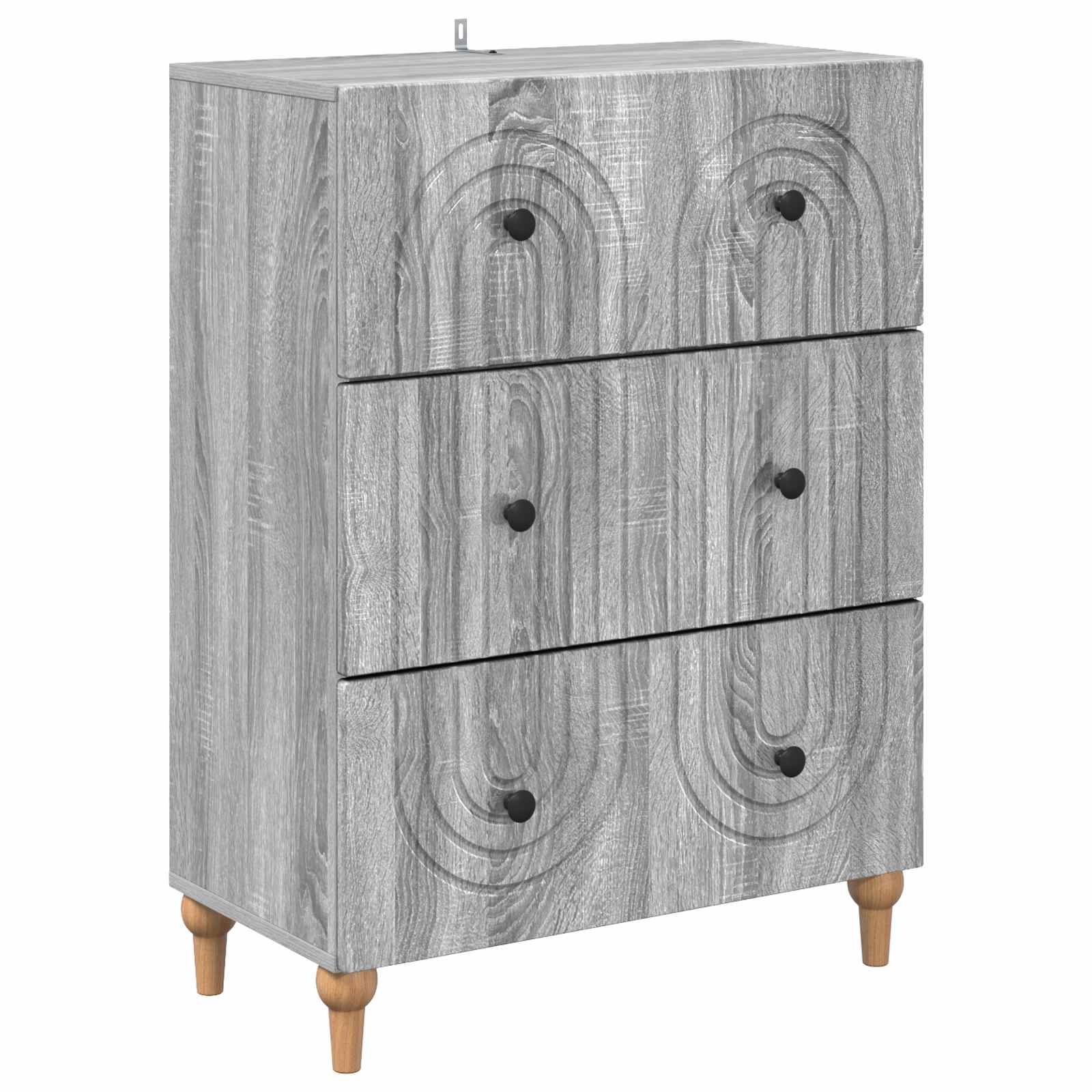 Laatikkokaappi Harmaa sonoma 66 x 34,5 x 90 cm Tekninen puu
